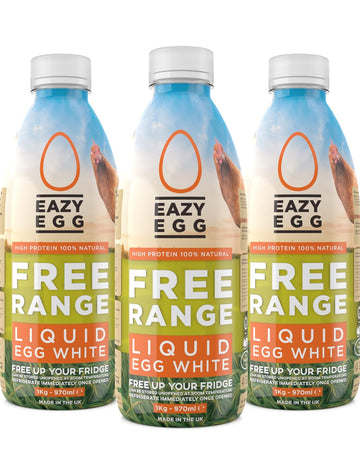Eazy Egg Free Range Egg whites liquid 970ml | Megapump